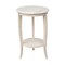 International Concepts Round Cambria  End Table, 16 W, 16 L, 24 in H, Wood, Unfinished OT-18R-16 - alternate 1